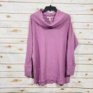 Jessica Simpson high neck Long Sleeve  Pullover Comfy Sweater Size XL